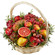 fruit basket with Pomegranates. Uzbekistan