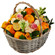 orange fruit basket. Uzbekistan
